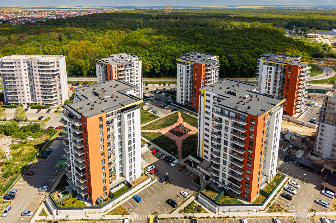 3 camere Denya Forest, curte 65 mp, 2 băi, terasă&parcare | Com 0%