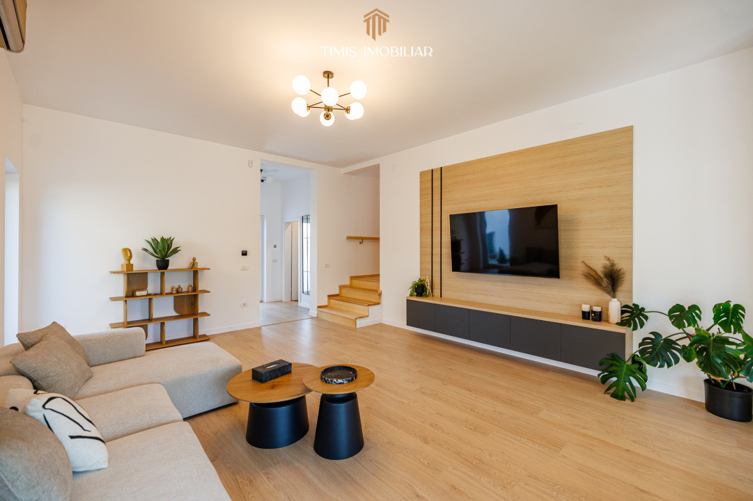 Duplex premium, prima închiriere – Dumbrăvița, lângă pădure