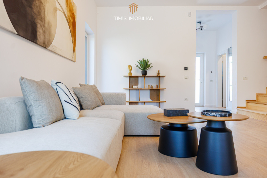 Duplex premium, prima închiriere – Dumbrăvița, lângă pădure