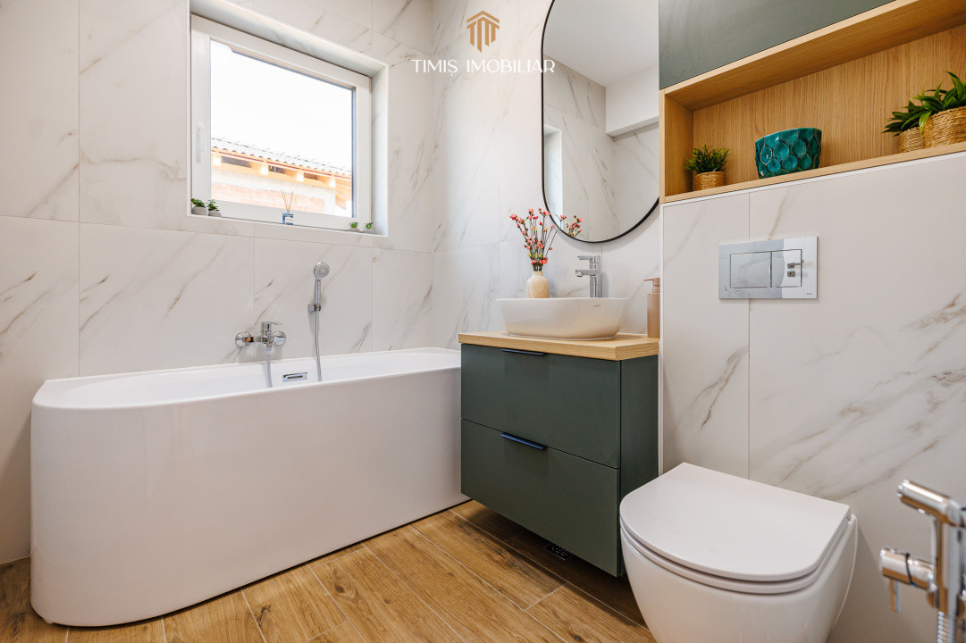 Duplex premium, prima închiriere – Dumbrăvița, lângă pădure