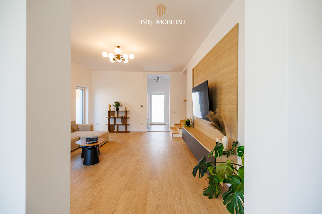 Duplex premium, prima închiriere – Dumbrăvița, lângă pădure