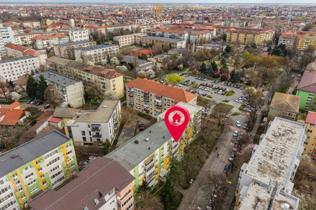 3 camere Girocului, etaj 3, balcon – Cosminului, SUT 65 mp - Com 0%