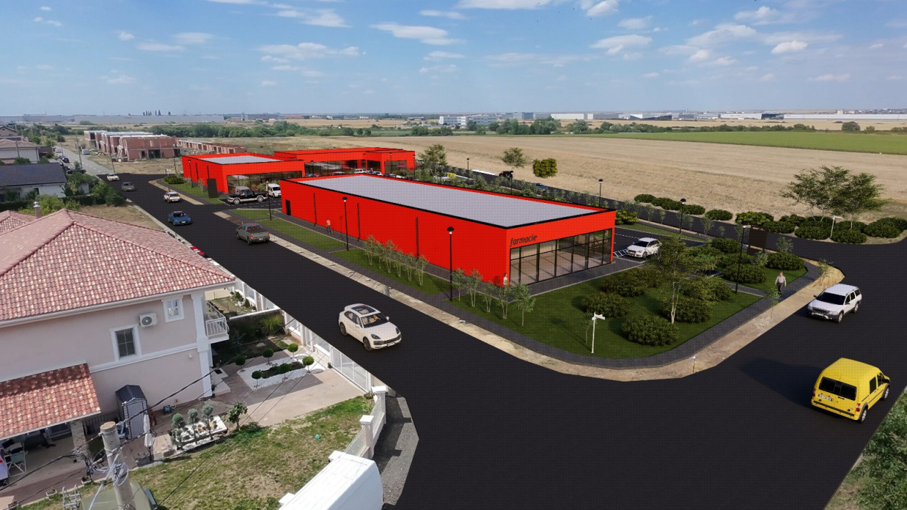 Spații comerciale de închiriat în noua Galerie Senso Lake – Dumbrăvița