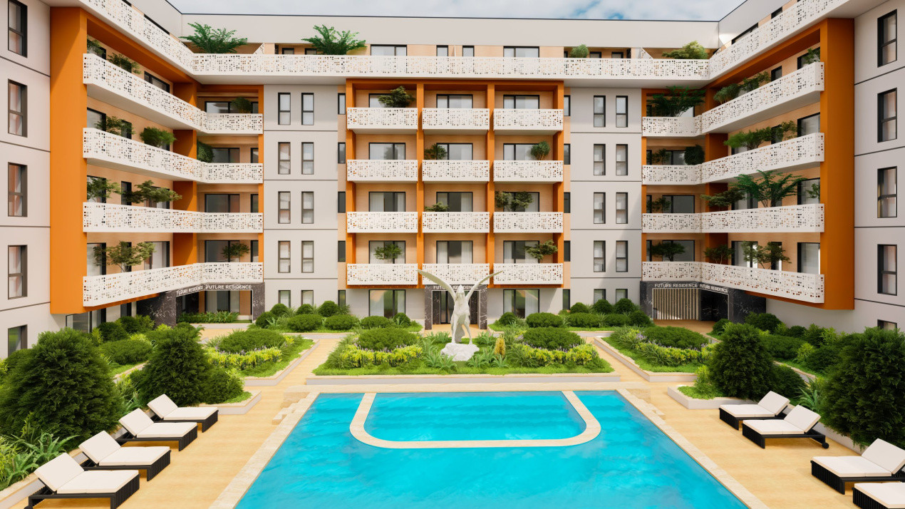 Terasă 14 mp, piscină și design premium – Future Residence | Com 0%