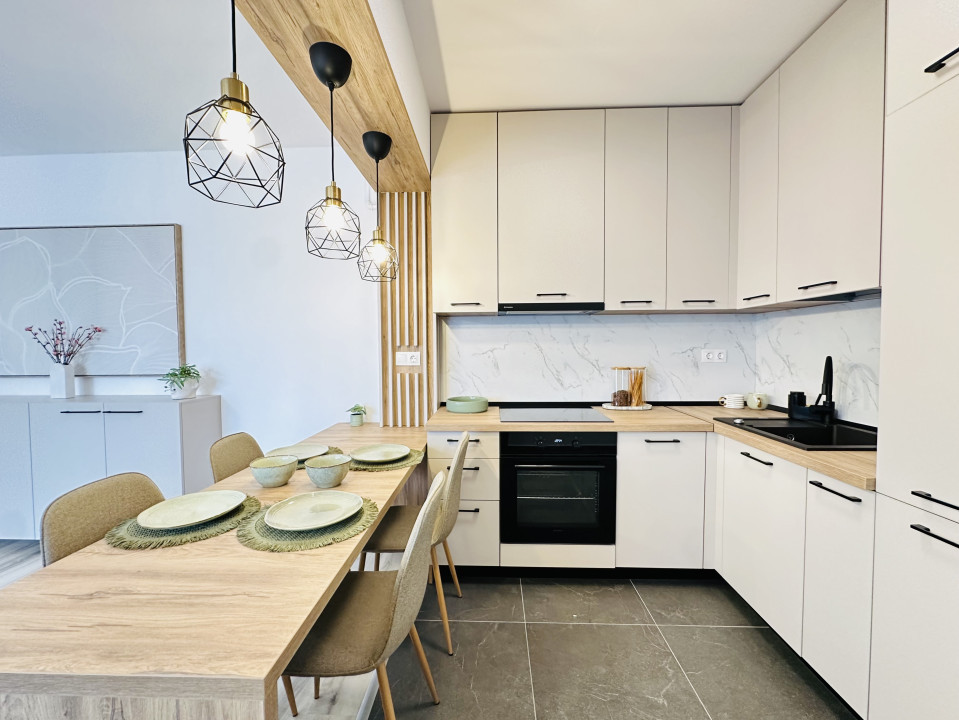 3 camere premium în Adora Forest | Terasă | Etaj 6 | Vedere spre verde