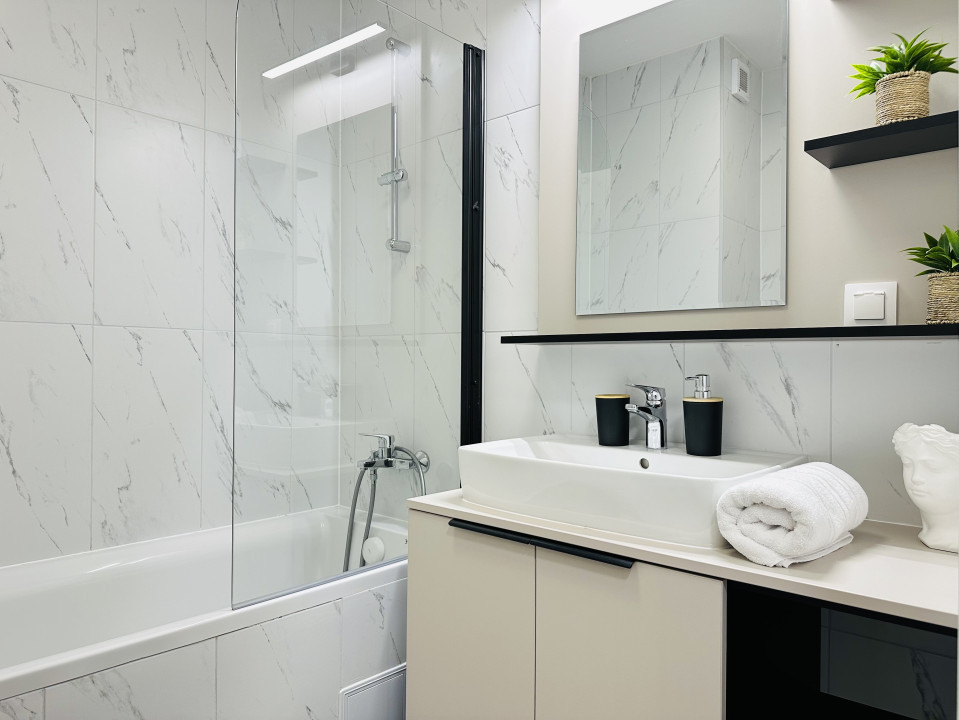 3 camere premium în Adora Forest | Terasă | Etaj 6 | Vedere spre verde