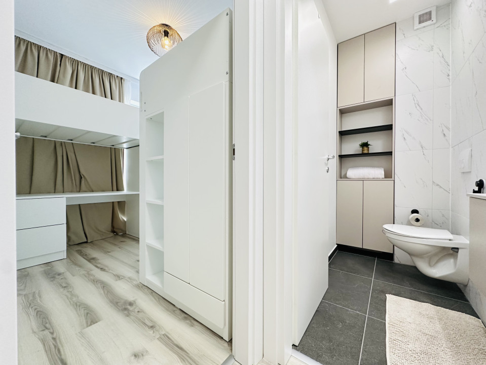 3 camere premium în Adora Forest | Terasă | Etaj 6 | Vedere spre verde