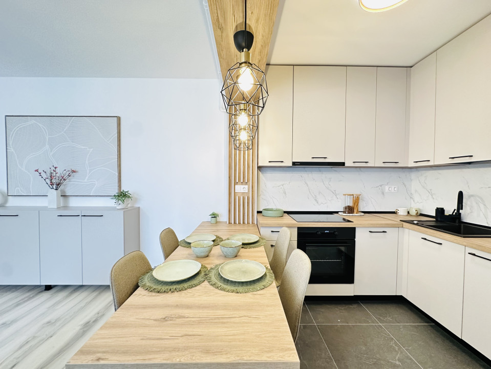 3 camere premium în Adora Forest | Terasă | Etaj 6 | Vedere spre verde