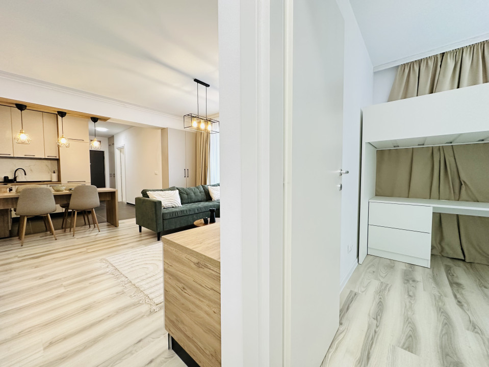 3 camere premium în Adora Forest | Terasă | Etaj 6 | Vedere spre verde