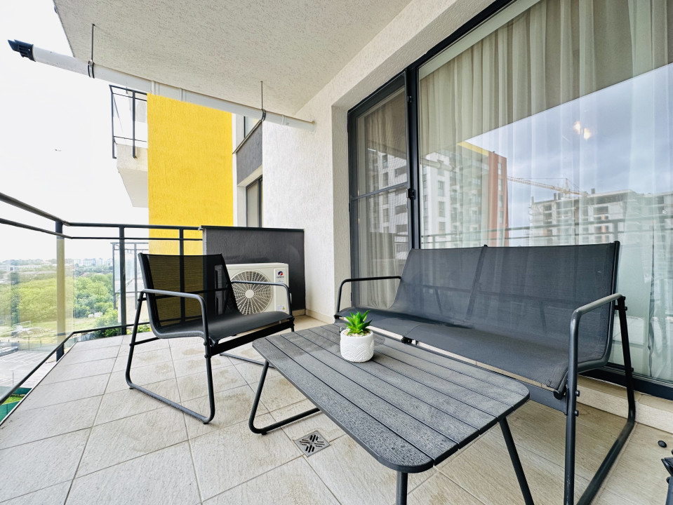 3 camere premium în Adora Forest | Terasă | Etaj 6 | Vedere spre verde