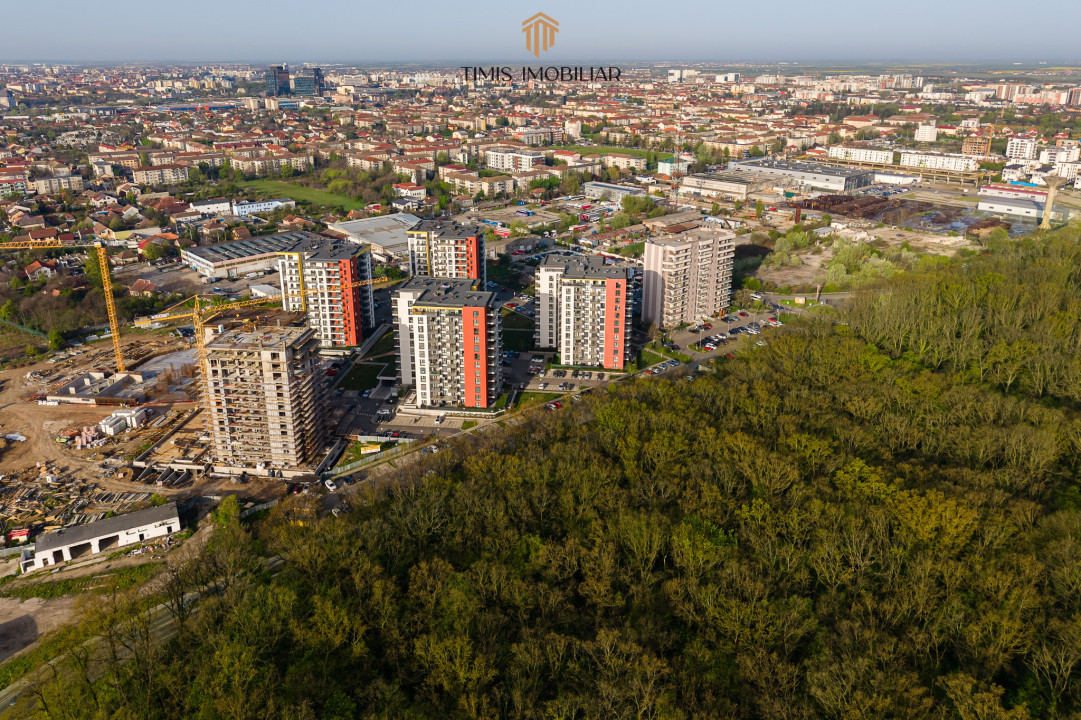 3 camere premium în Adora Forest | Terasă | Etaj 6 | Vedere spre verde