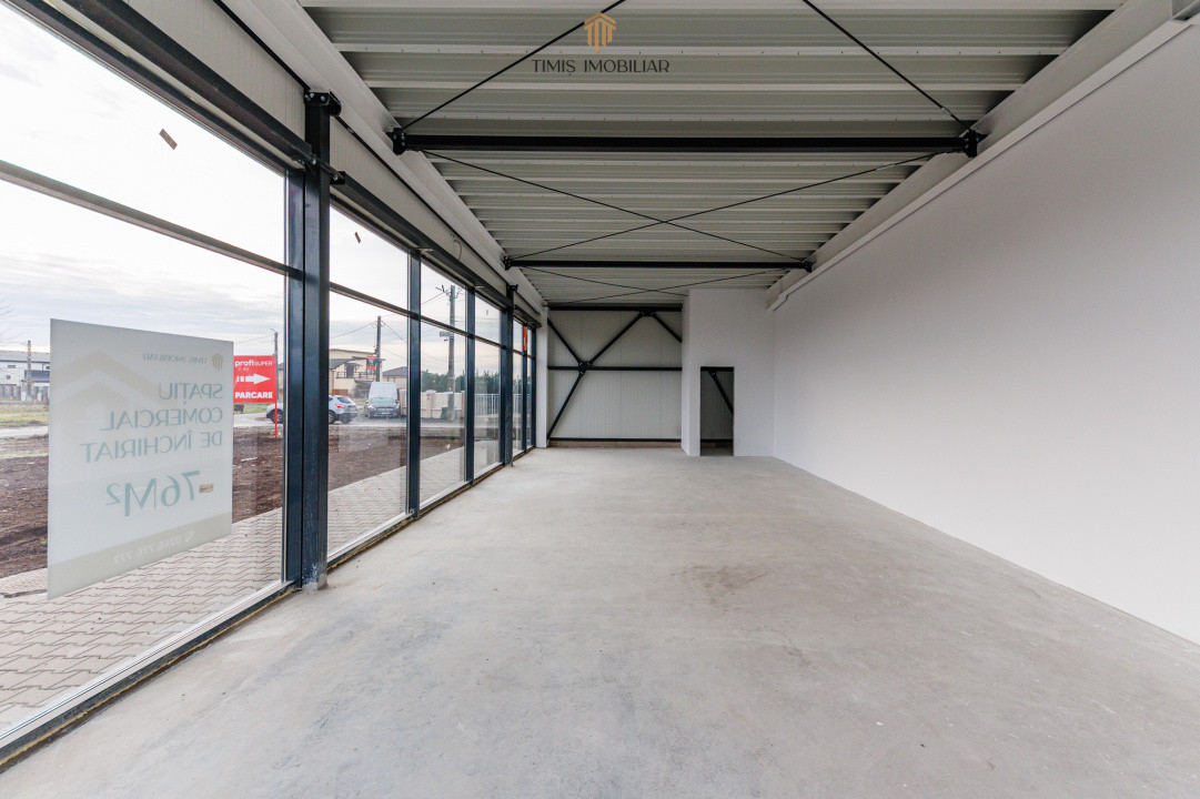 Spații comerciale de închiriat în noua Galerie Senso Lake – Dumbrăvița